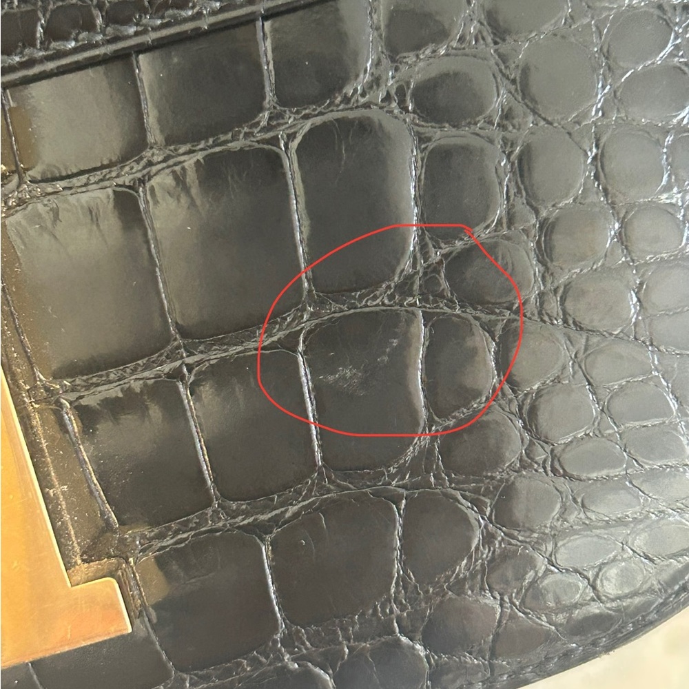 Hermes Constance 24 Black Alligator Vintage Bag - Picture 15 of 16